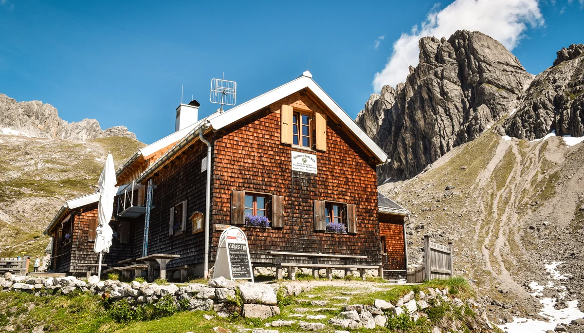 Hermann-von-Barth-Hütte, Sektion Düsseldorf | © bergagentur.com