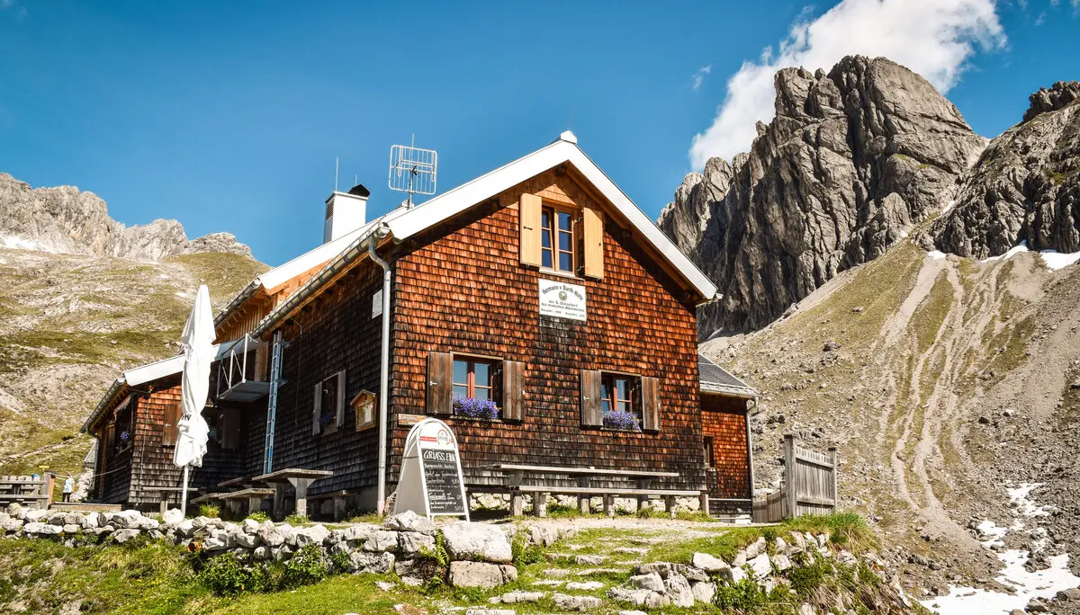 Hermann-von-Barth-Hütte, Sektion Düsseldorf | © bergagentur.com