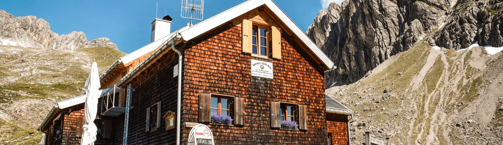 Hermann-von-Barth-Hütte, Sektion Düsseldorf | © bergagentur.com