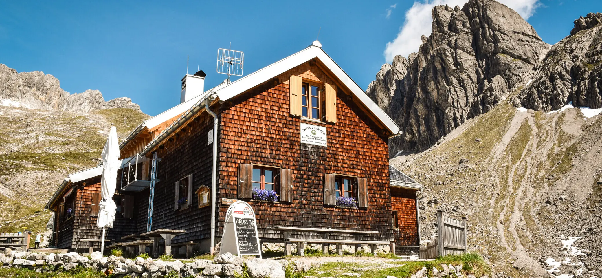 Hermann-von-Barth-Hütte, Sektion Düsseldorf | © bergagentur.com