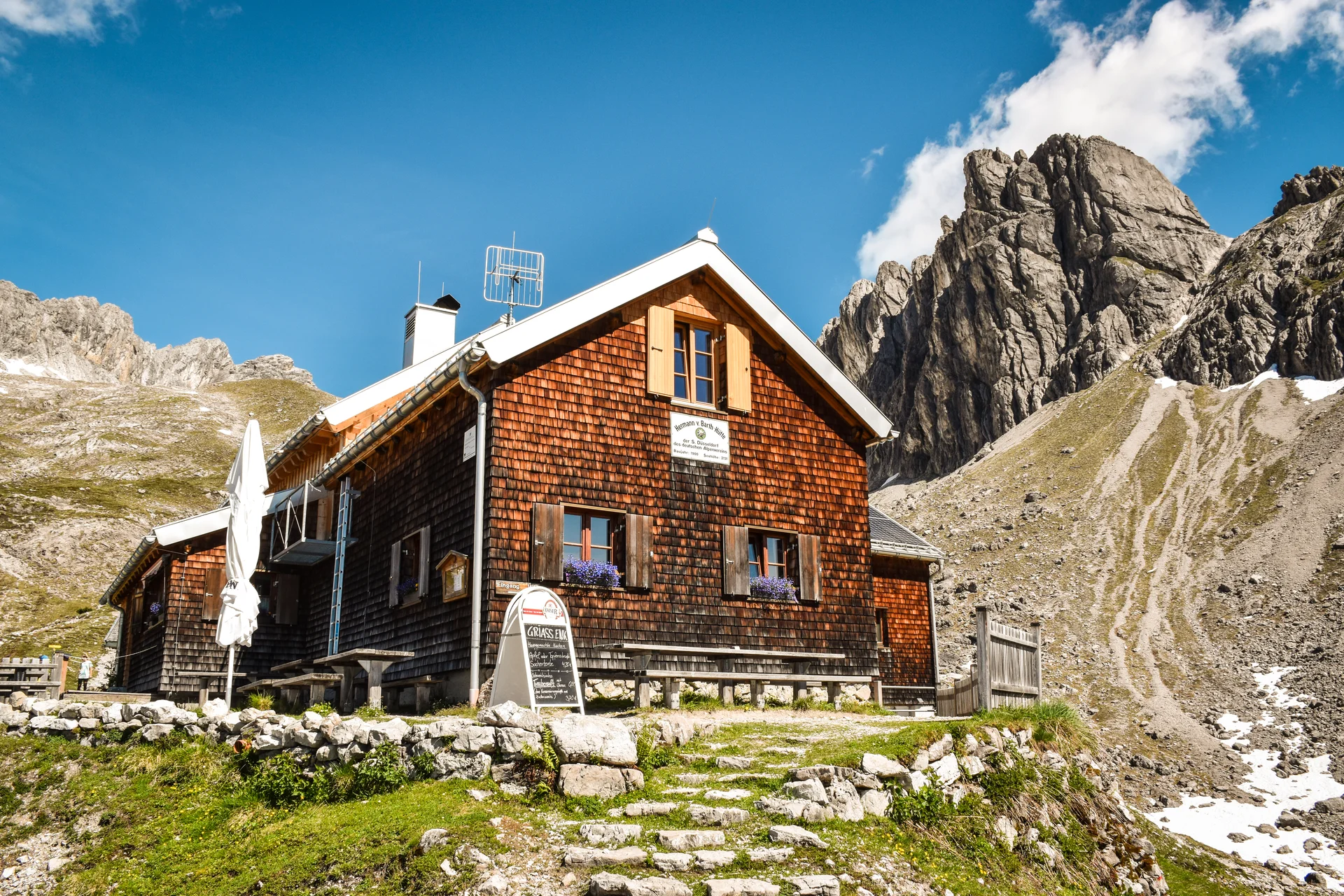 Hermann-von-Barth-Hütte, Sektion Düsseldorf | © bergagentur.com